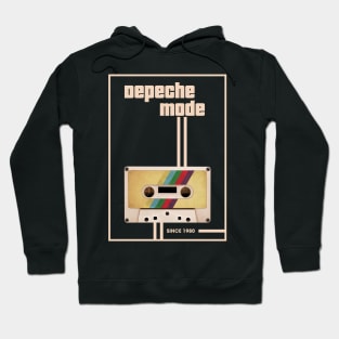 Depeche Mode Music Retro Cassette Tape Hoodie